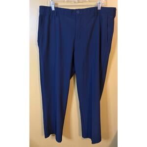 Izod Men's Navy Flat Front Golf Pants - Size 38x30